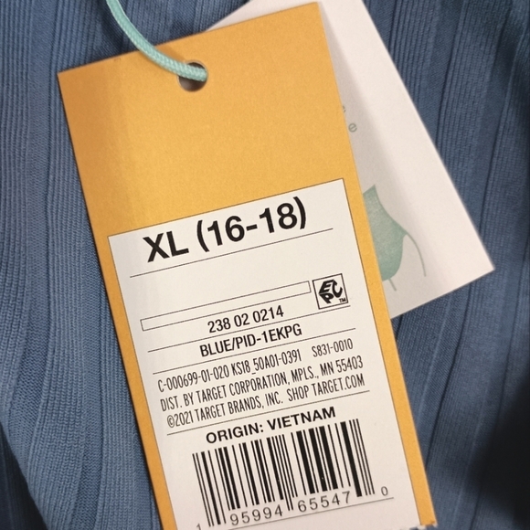 NWT Kona Sol Wide Ribbed Center Ring Medium Coverage One Piece Swimsuit XL - Picture 8 of 10